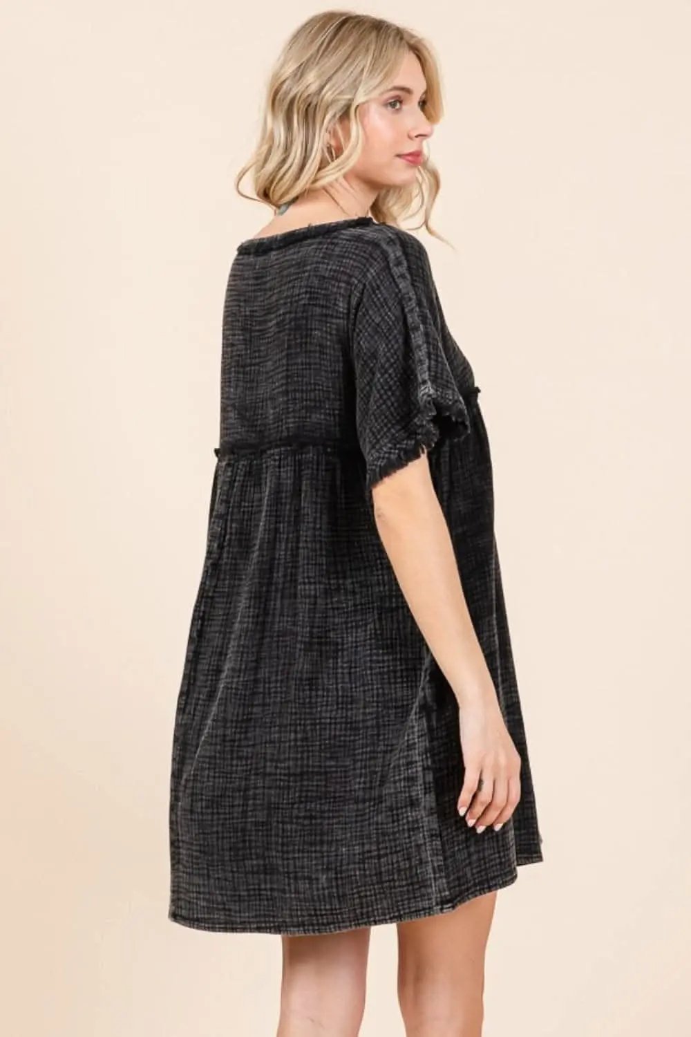 Dresses Trendsi Culture Code babydoll dress with pockets