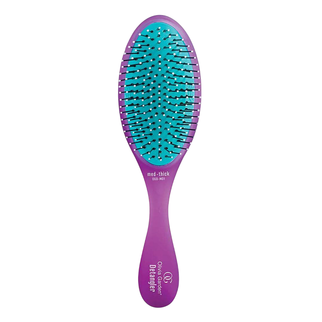 Olivia Garden OG Detangler Brush OGD-M01 (Medium-Thick - Purple)
