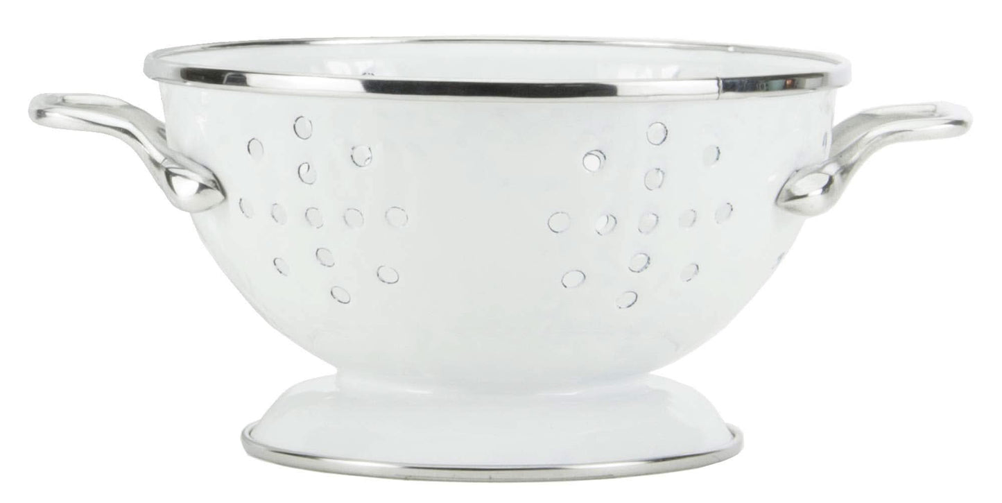 Golden Rabbit Enamelware Petite Colander