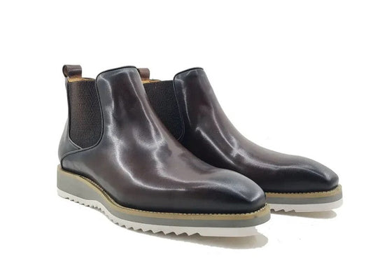 Maurice Boot Calfskin Shoes - Brown