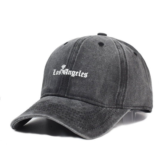Washed Cotton Printed Dad Hat For Men