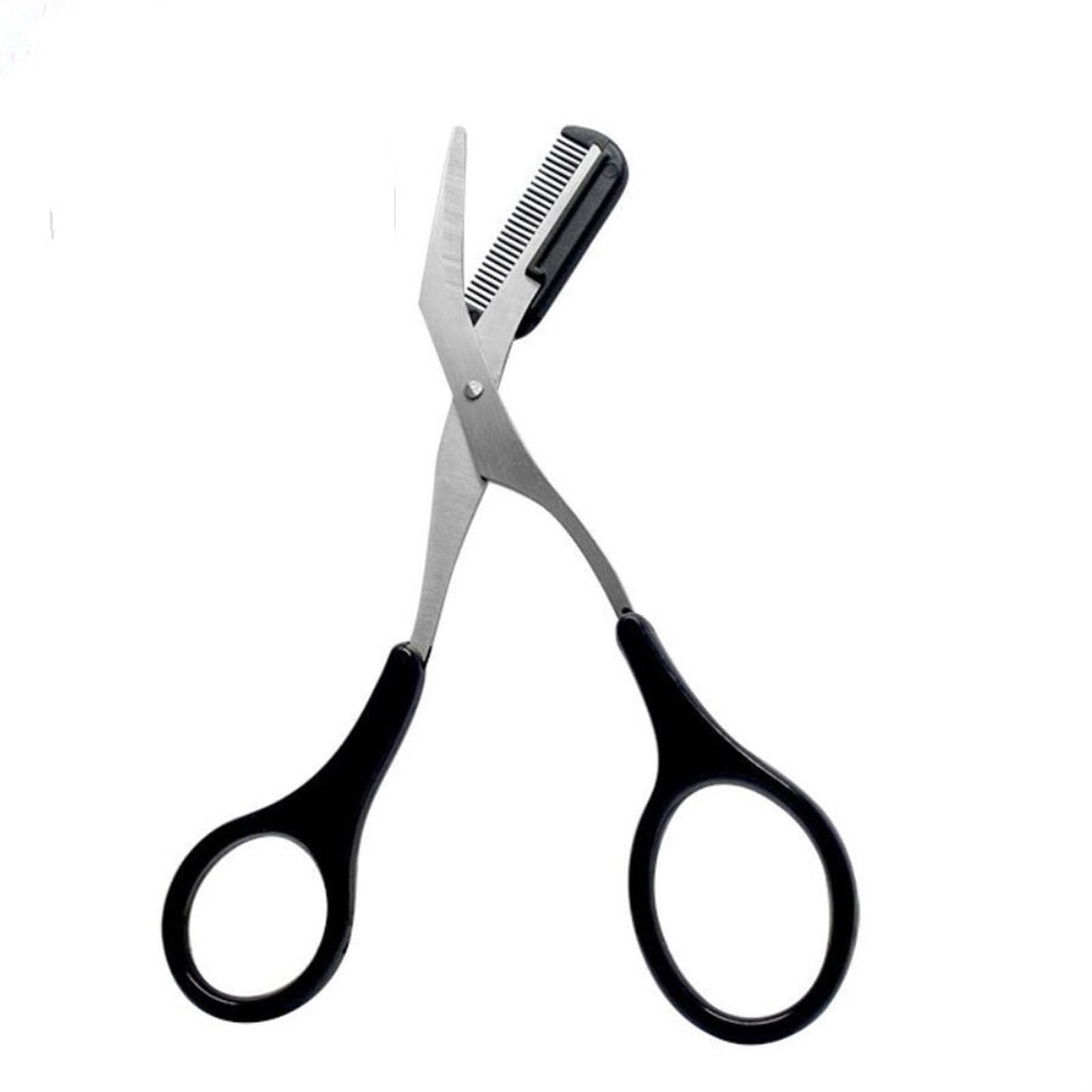 Professional Eyebrow Trimmer Scissors with Comb
