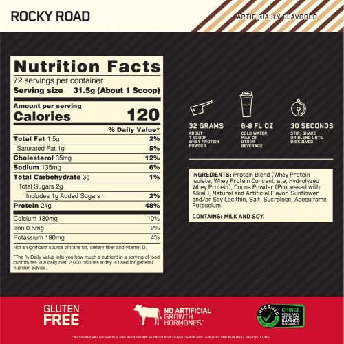 Optimum Nutrition Gold Standard 100% Protein Powder