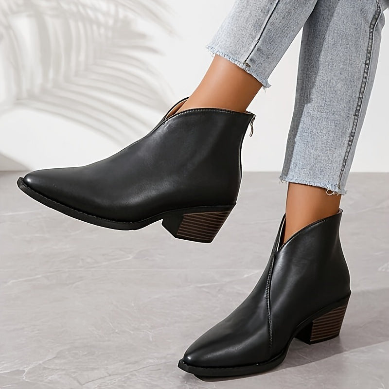 Women's Pointed-Toe Ankle Boots