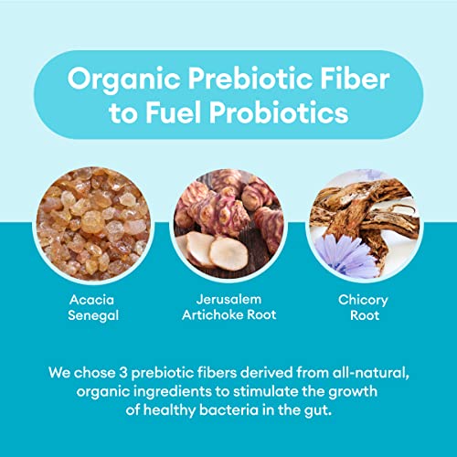 Physician's CHOICE Probiotics 60 Billion CFU - 10 Diverse Strains + Organic Prebiotic - Digestive & Gut Health - Supports Occasional Constipation, Diarrhea, Gas & Bloating - Probiotics For Women & Men