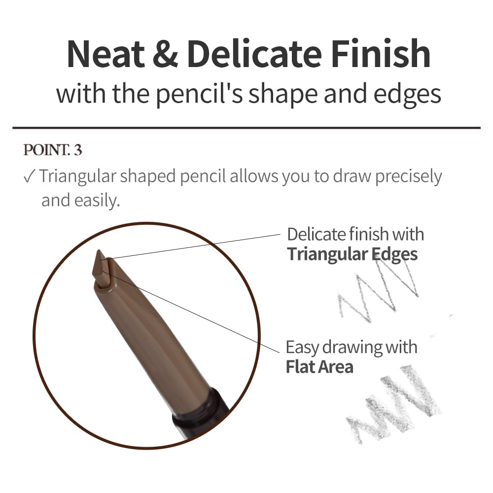 Soft Textured Drawing Eye Brow Pencil