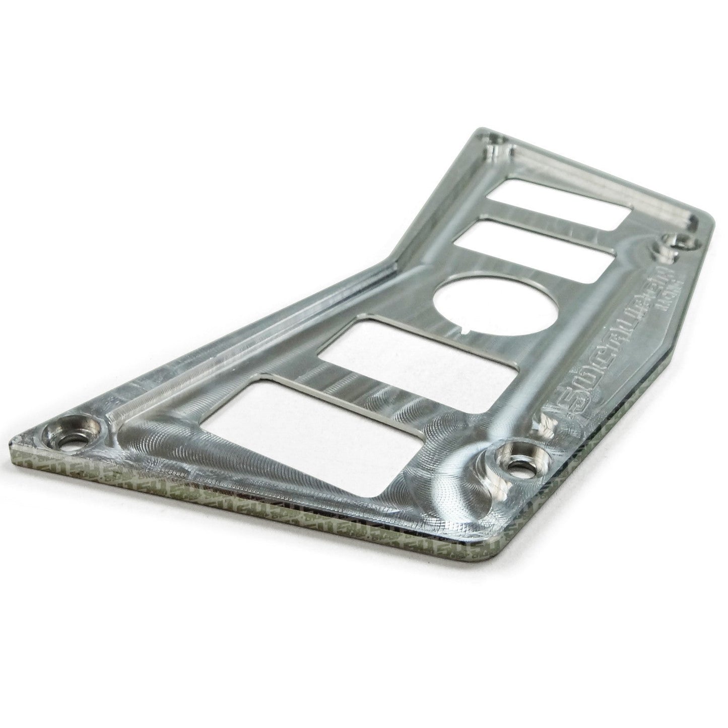 5 Switch Dash Panel Silver