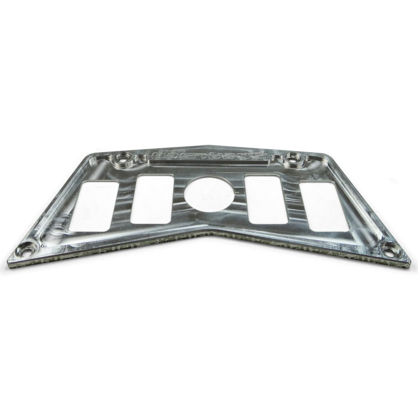 5 Switch Dash Panel Silver