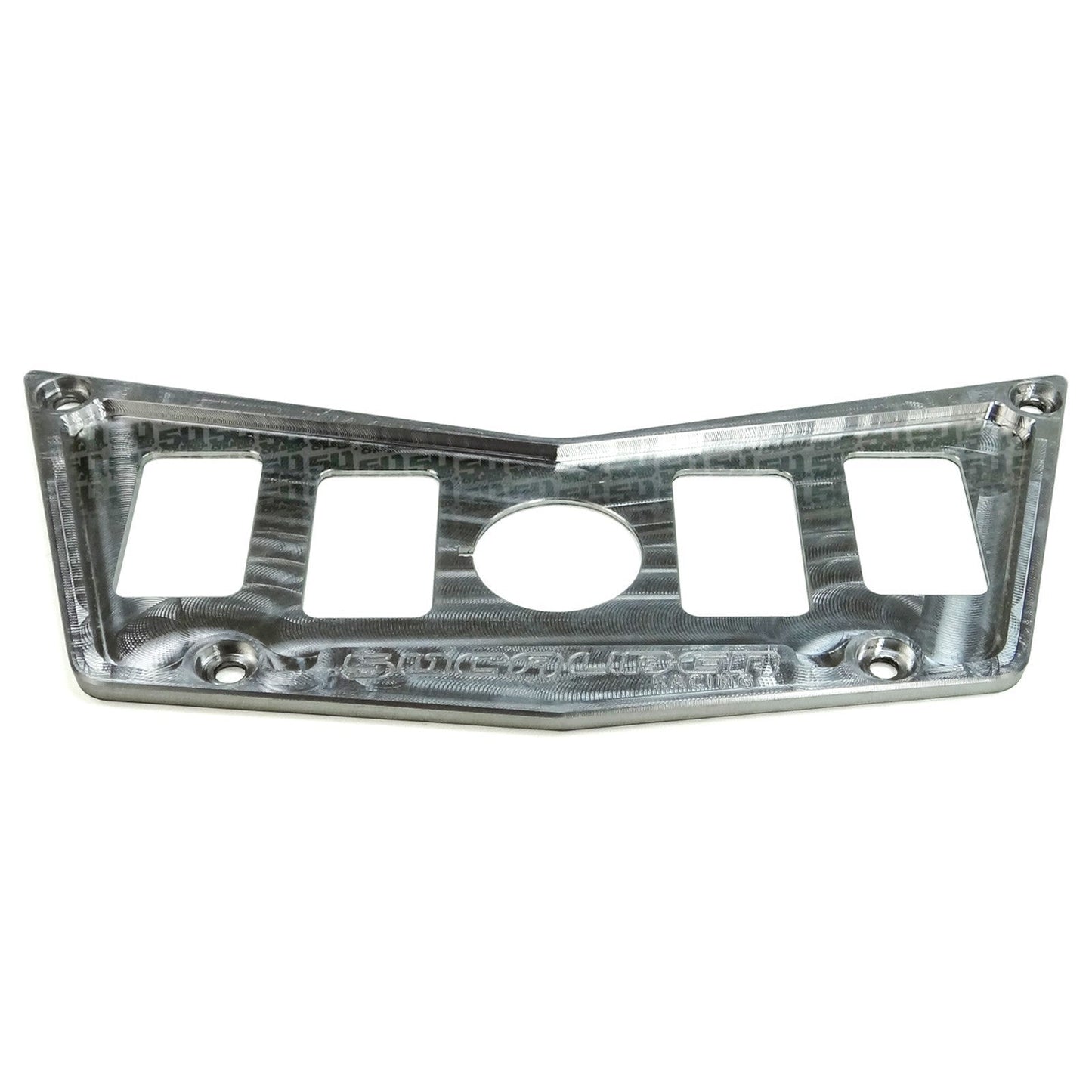 5 Switch Dash Panel Silver