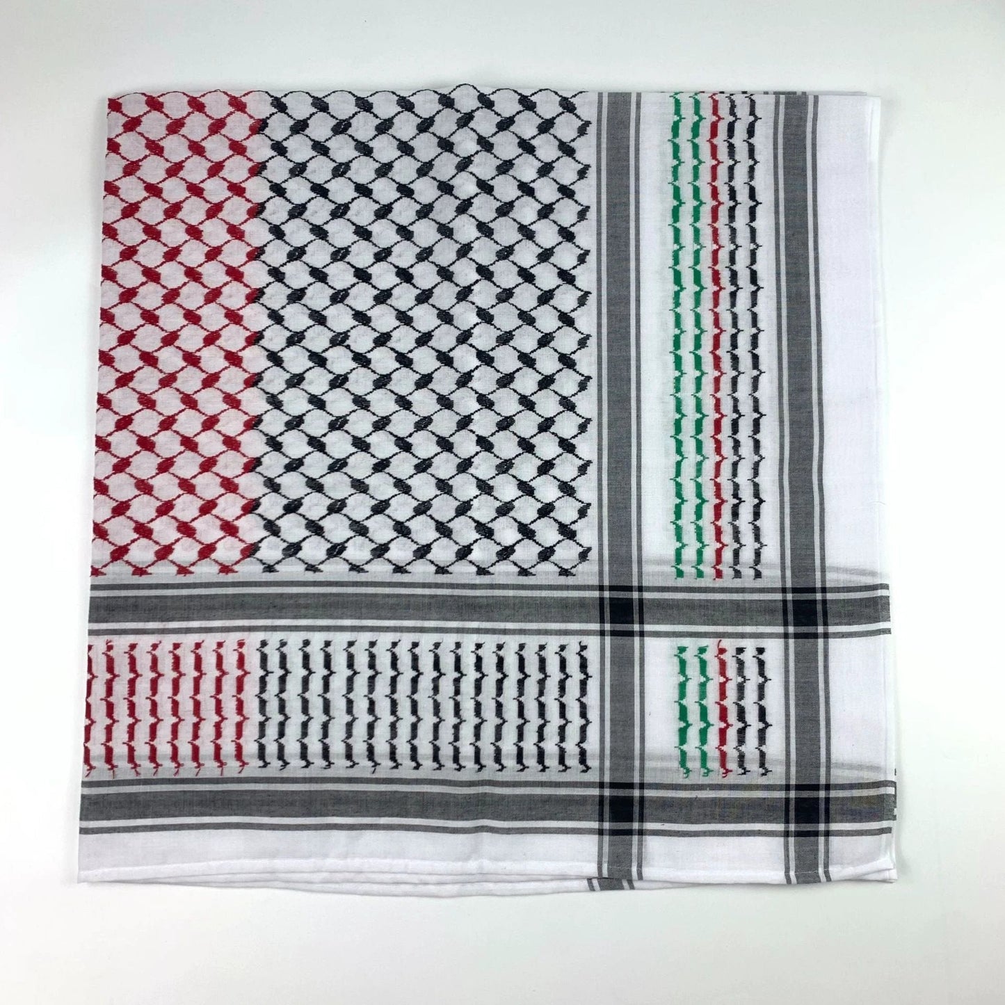 Jacquard Square Scarf For Men