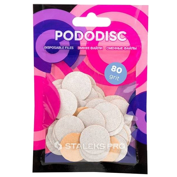 Staleks - Refill Pads for Pedicure Disk PRO M (50pcs) PDF-20