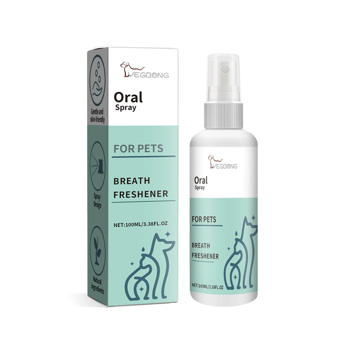 Dental Spray for Dogs, 100ml, Pet Oral Care, Oral Care Product for Daily Oral Care