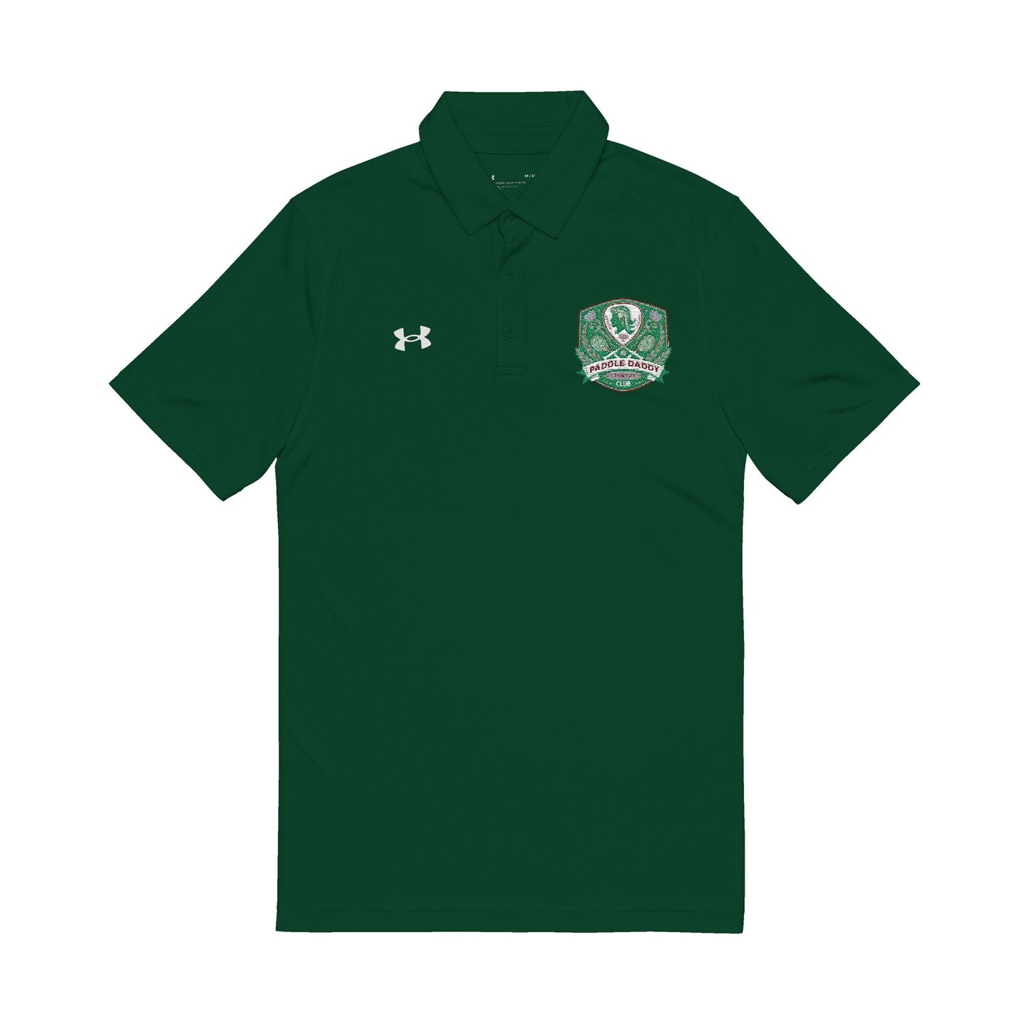 Polo de rendimiento bordado Paddle Daddy Country Club - Ropa deportiva elegante para hombres, salidas informales, eventos de trabajo, golf,