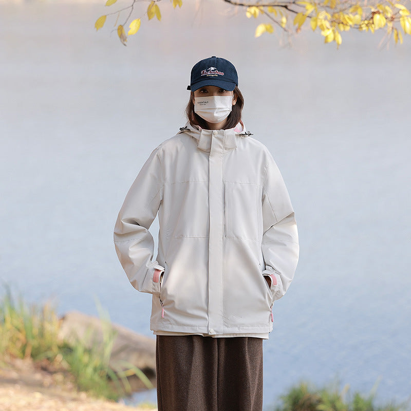 Leisure Sports Outdoor Couple Windproof Jacket