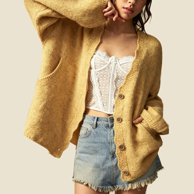 Womens Long-Sleeve Crew-Neck Sweater For Autumn And Winter