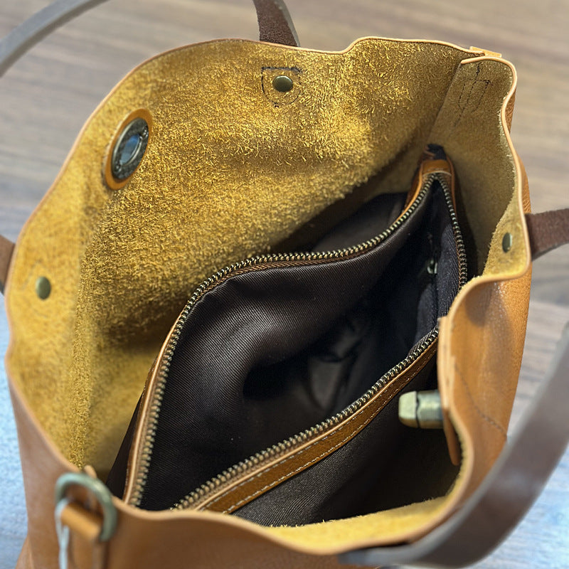 Women's Genuine Leather Handbag Shoulder Crossbody Bag