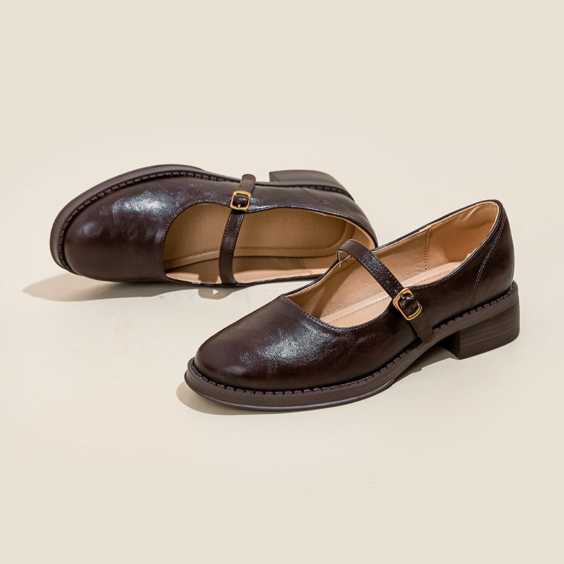 Women's Thick-soled Extra Height Flats