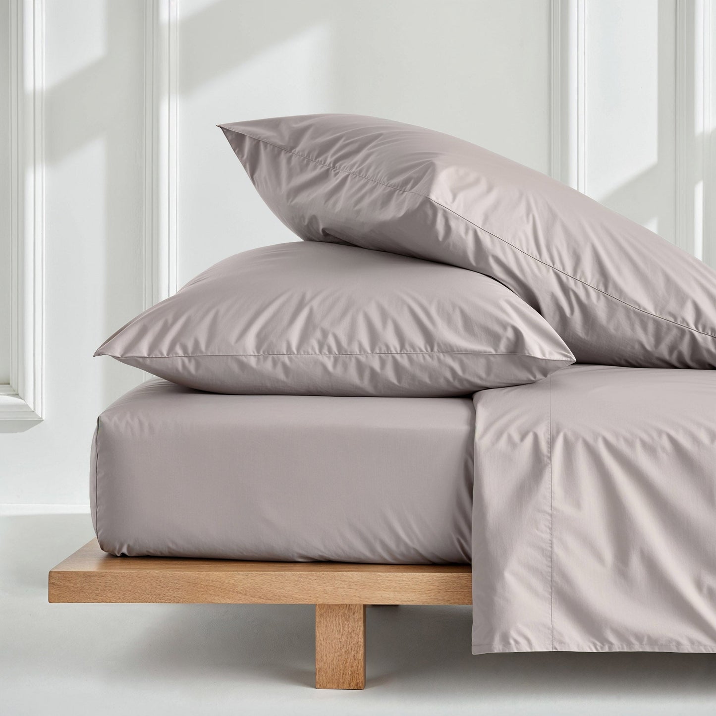 Juego de fundas de almohada de satén de lujo australiano