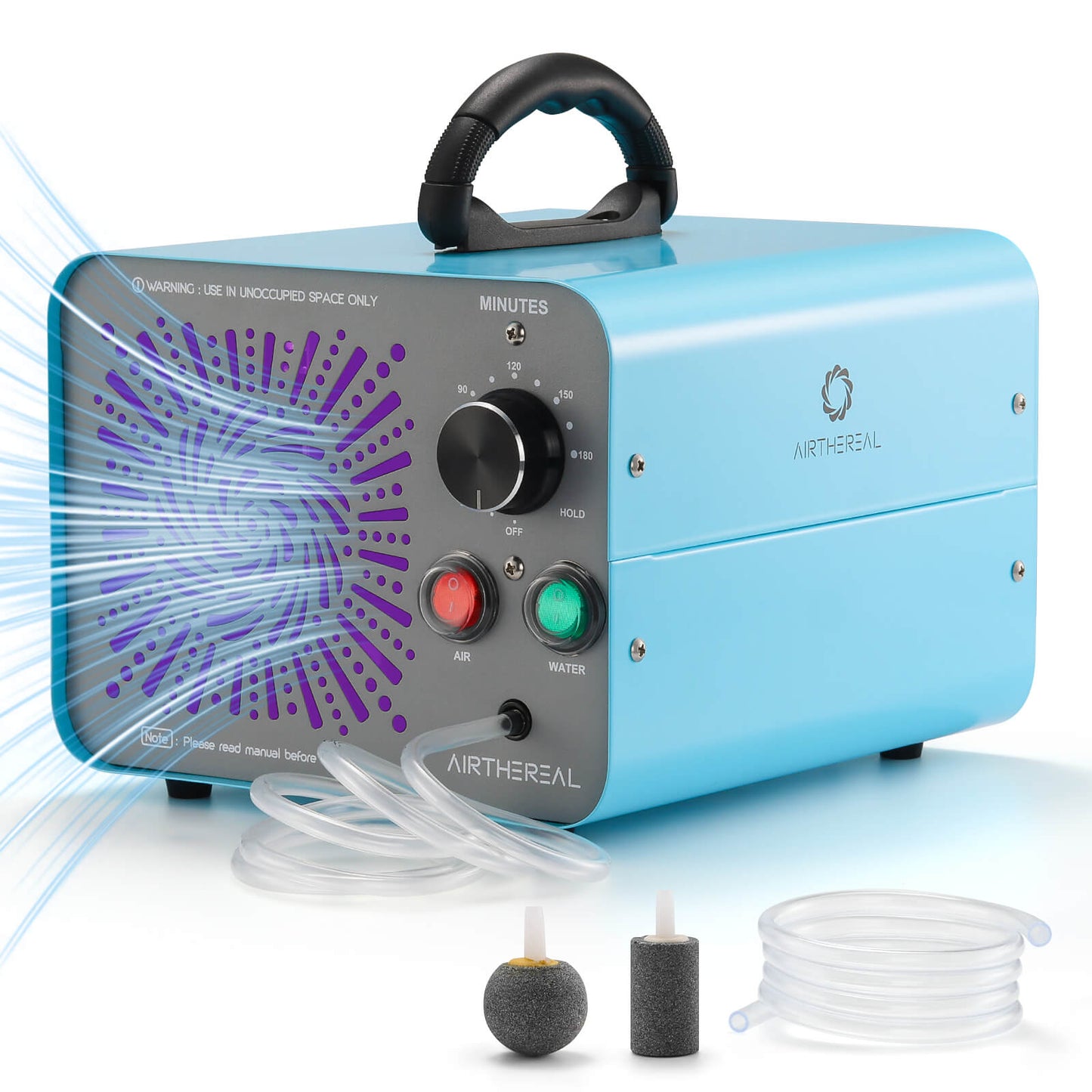 Generador de Ozono de Modo Dual MA25L para Aire y Agua - Versión Europea