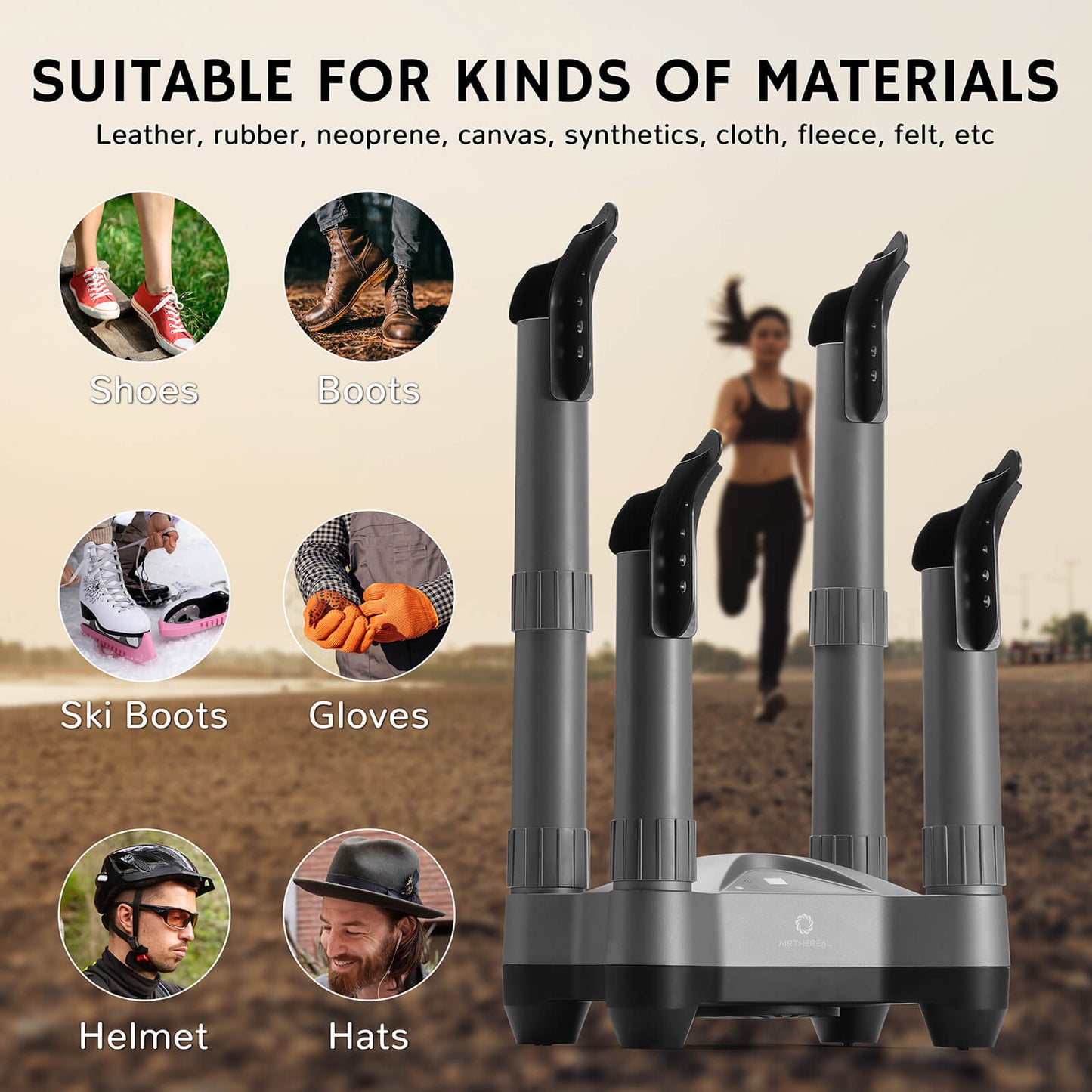 SD20 Boot and Shoe Dryer and Deodorizer with Heat - European version