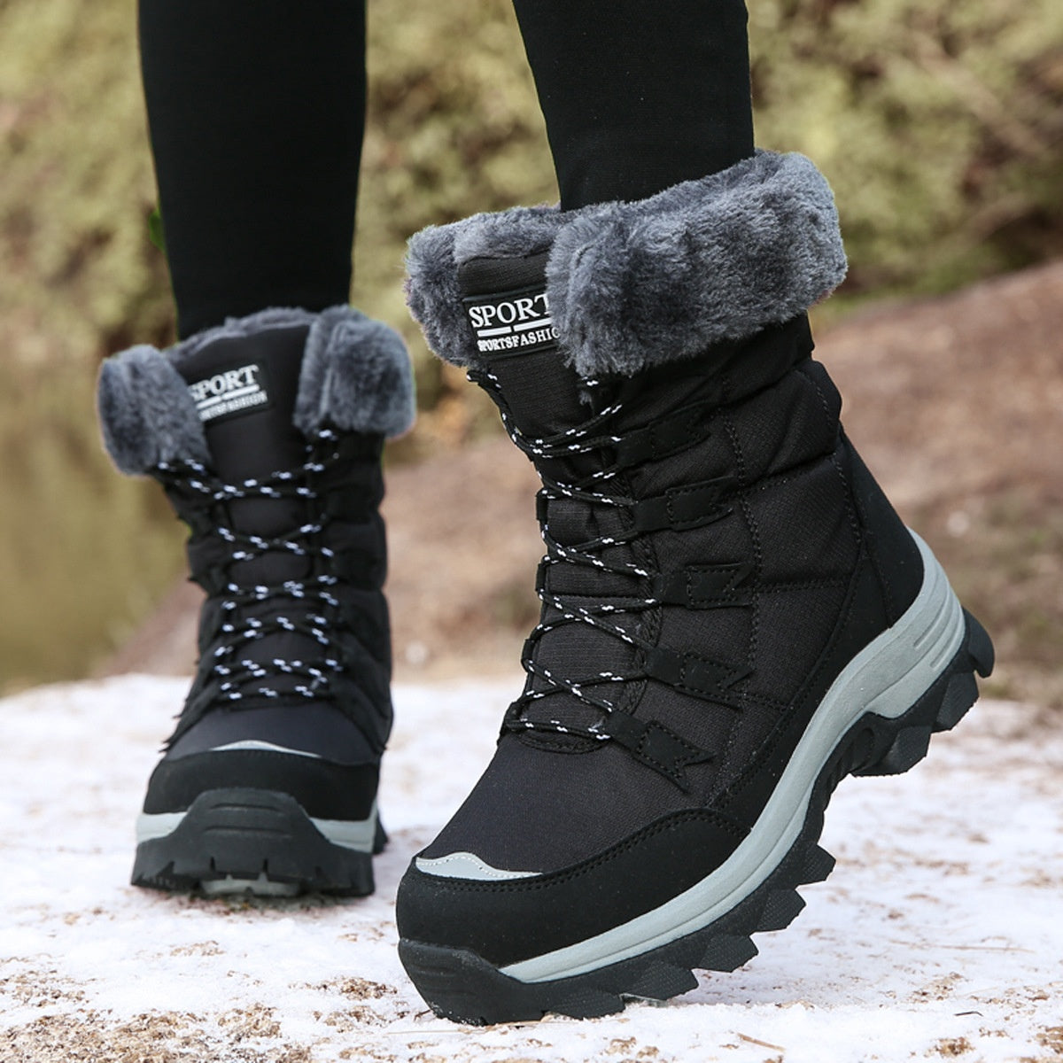 Women's Waterproof Cold-Proof Long Boots