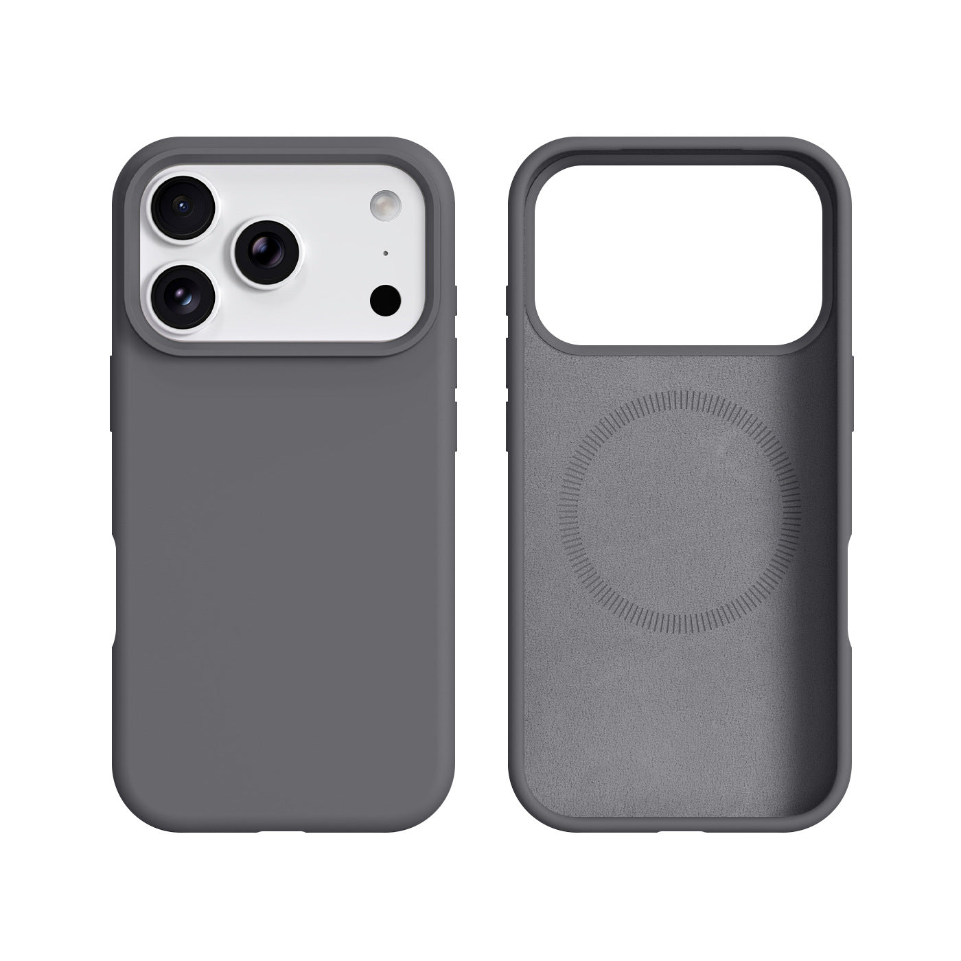Liquid Silicone Phone Case With Built-in Magnetic Attachment