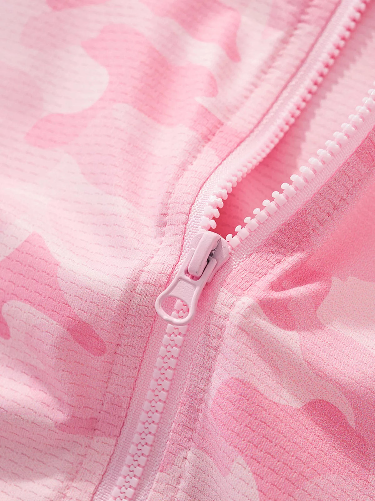 Children's Lightweight Camouflage Hooded Sun Protection Jacket