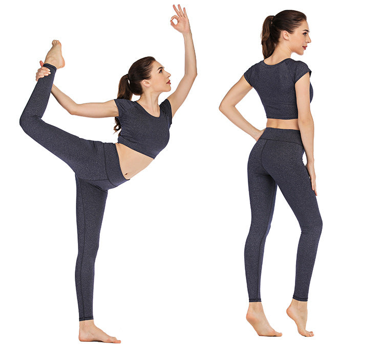 Nylon yoga suit