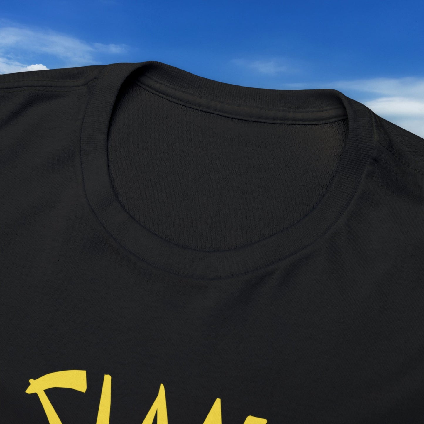 "DirkyThreadz Siam Palace T-Shirt - Bold Takeout Graphic Design in Black Cotton"