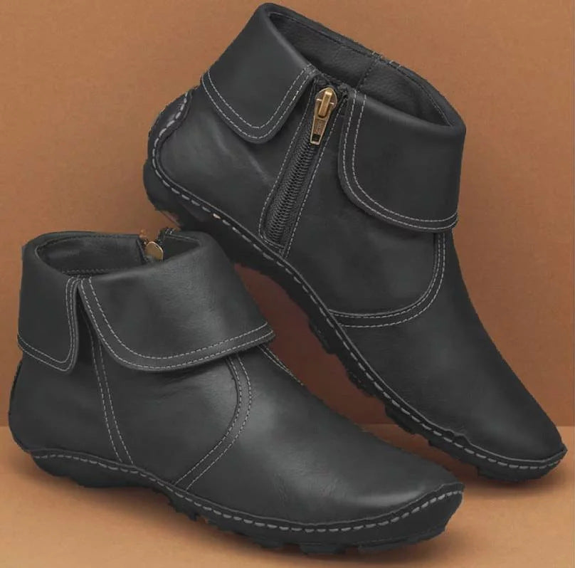 Women's Zipper Ankle Boots
