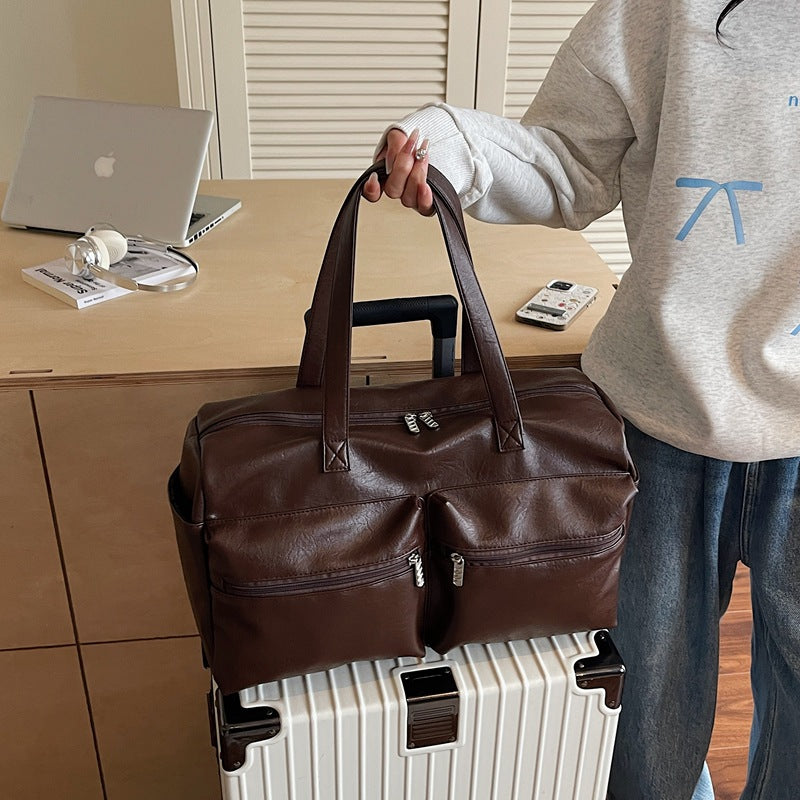 Travel Korean Style Casual Fashion All-matching Multi-pocket Shoulder Bag