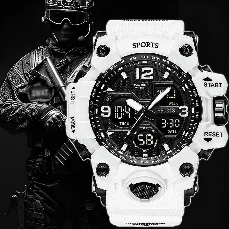 Men's Multi-functional Leisure Sports Fashion Electronic Watch