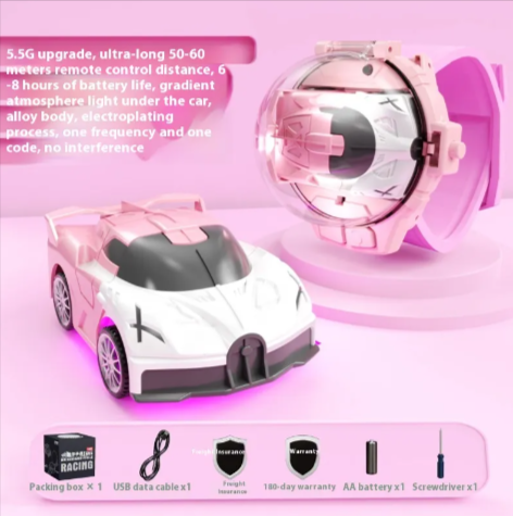 MiniDrive Remote Control Car – Electric Mini Car with Watch Control