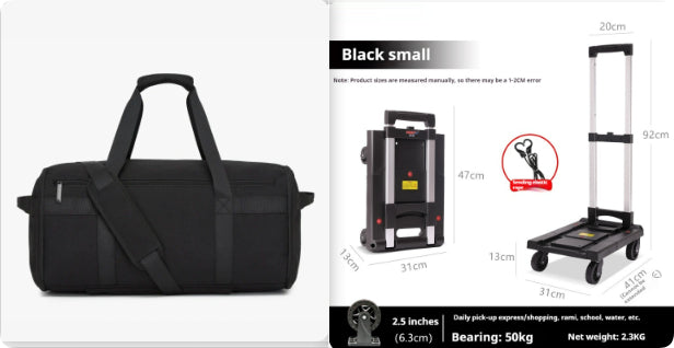 Multifunctional Travel Bag Women's Simple Large Capacity Sport Fitness Bag