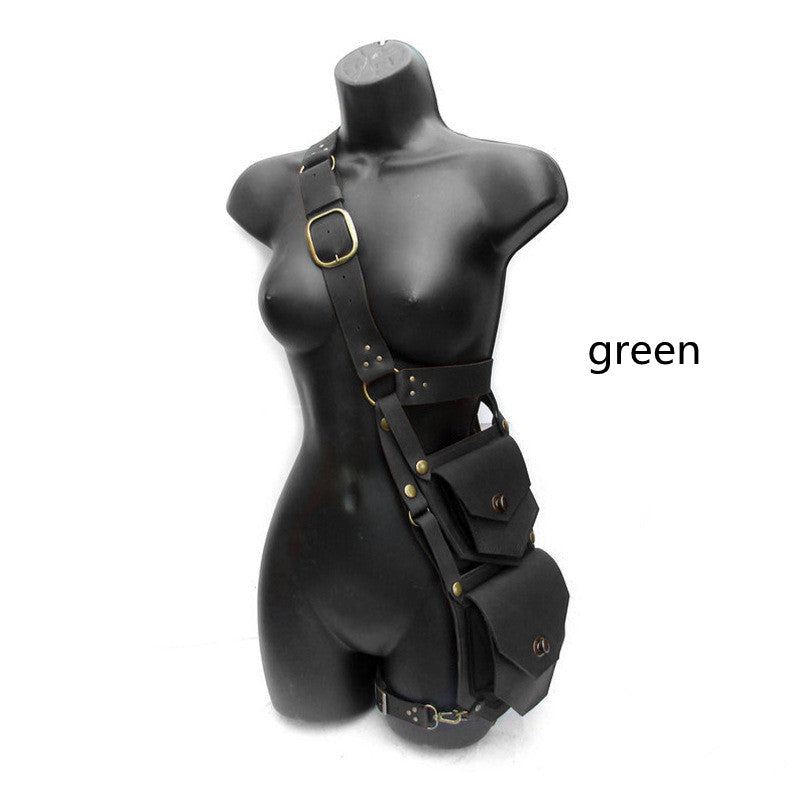 Medieval Renaissance Samurai PU Satchel
