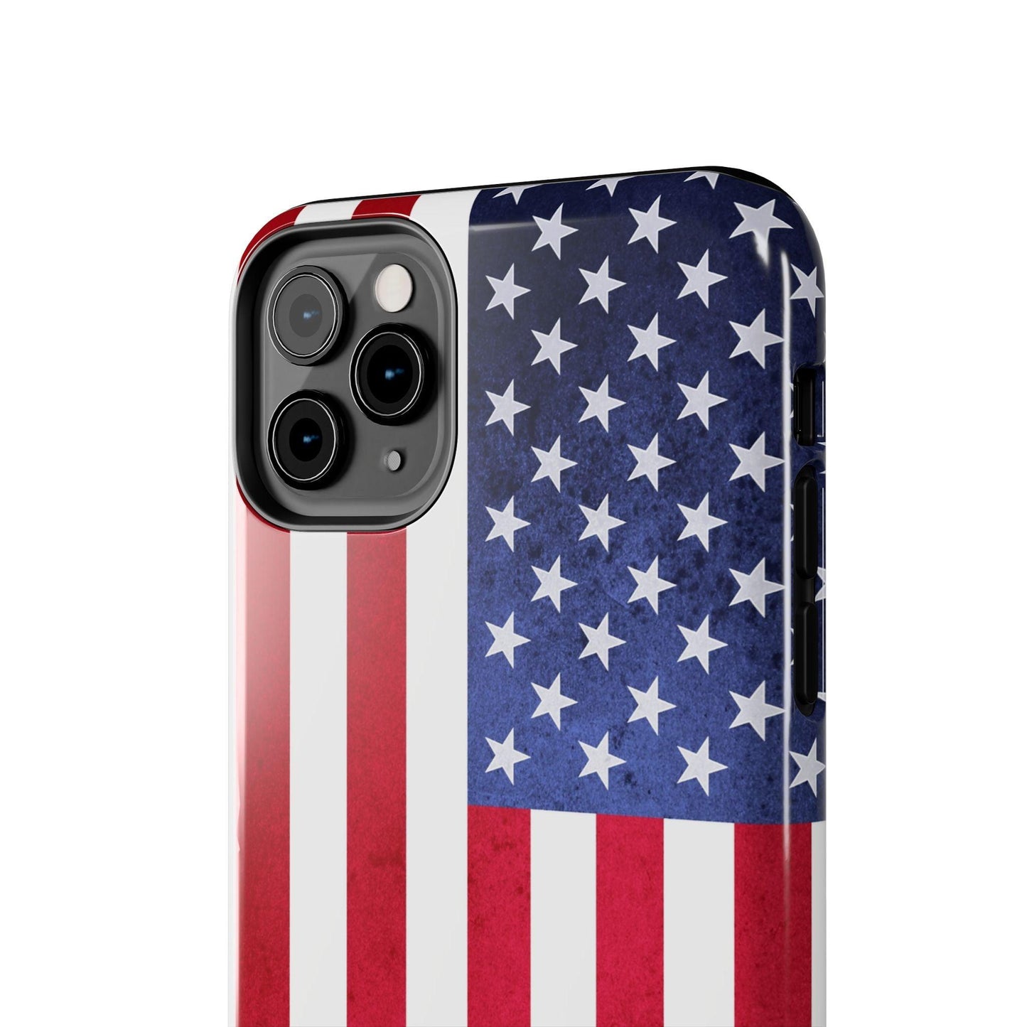 USA Flag Printed Tough Phone Cases