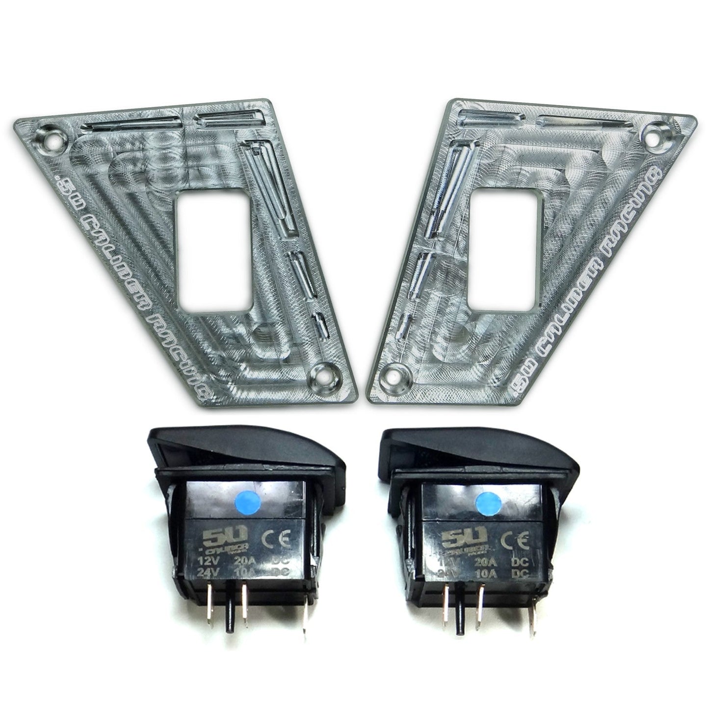 Polaris RZR 170 2 Switch Dash Panel Kit