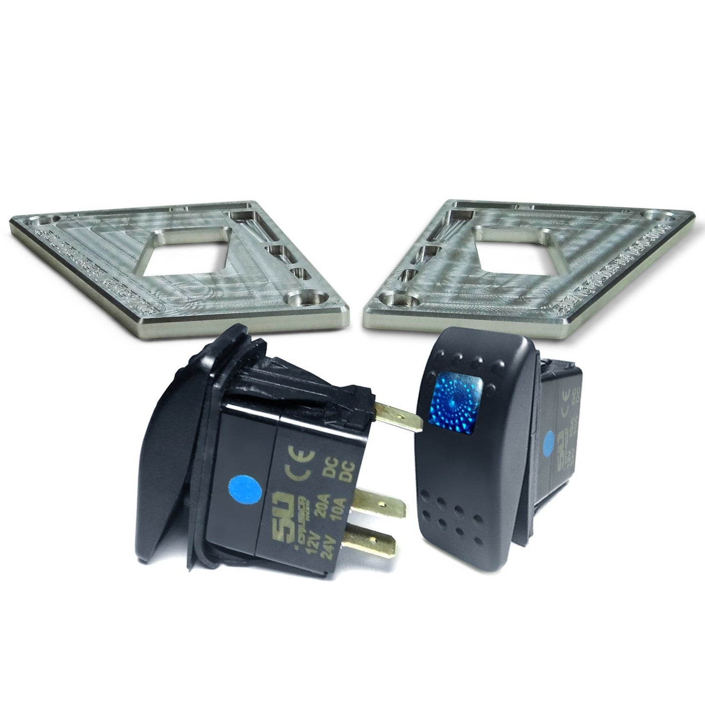 Polaris RZR 170 2 Switch Dash Panel Kit
