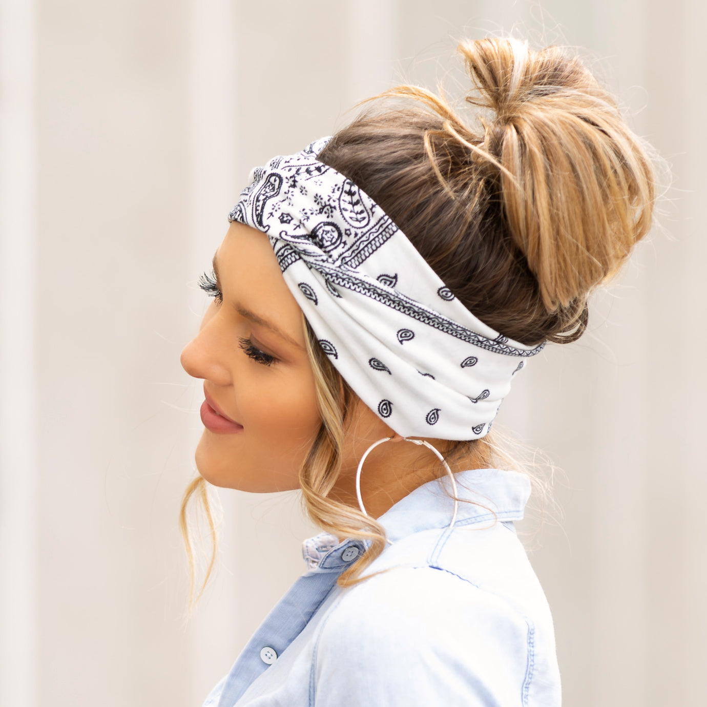 Pañuelos tipo bandana para la cabeza