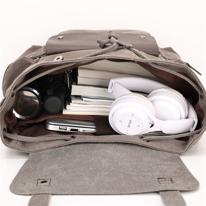 Retro Large-Capacity Backpack