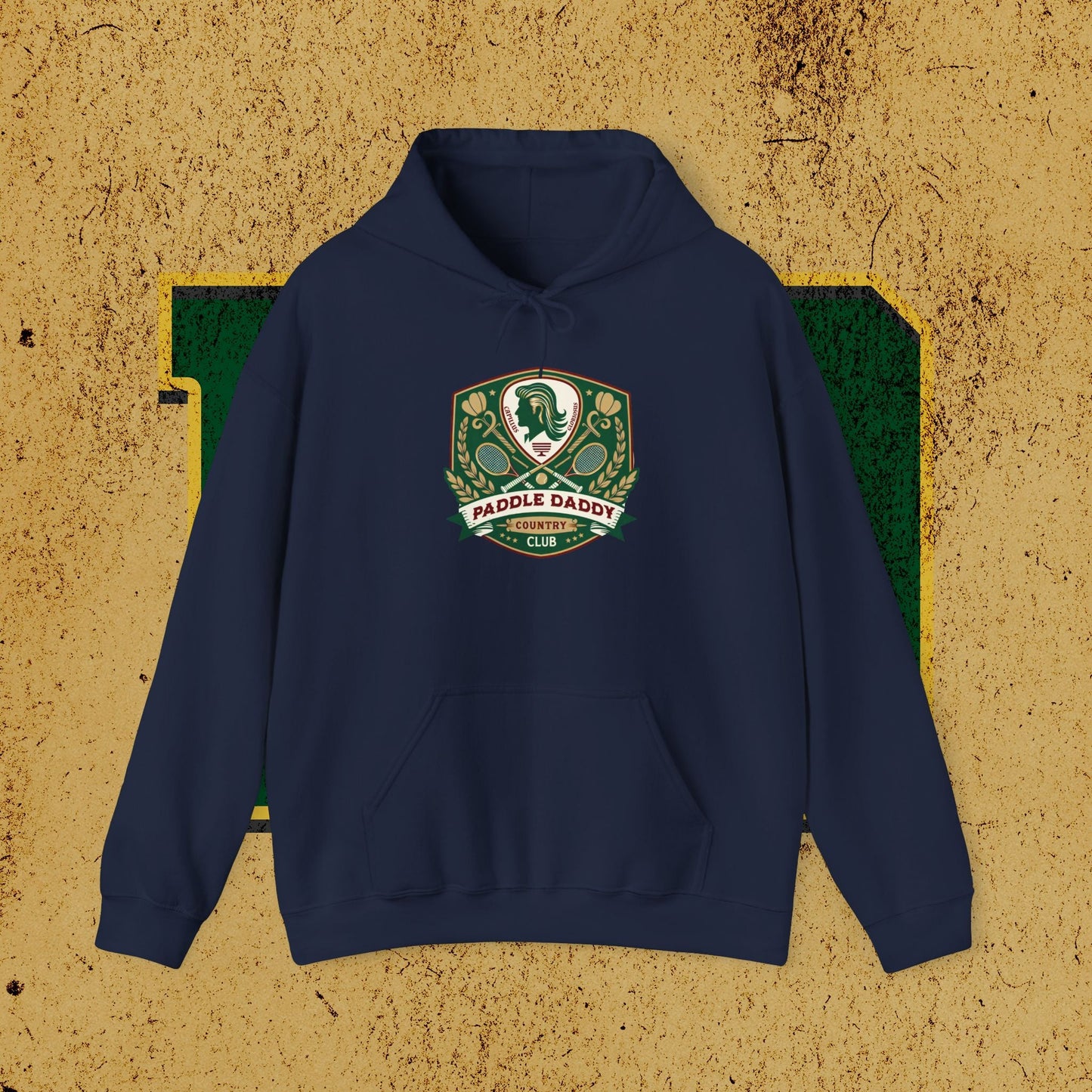 Sudadera con capucha Paddle Daddy, sudadera unisex con capucha para papás, comodidad de élite para los irónicamente refinados