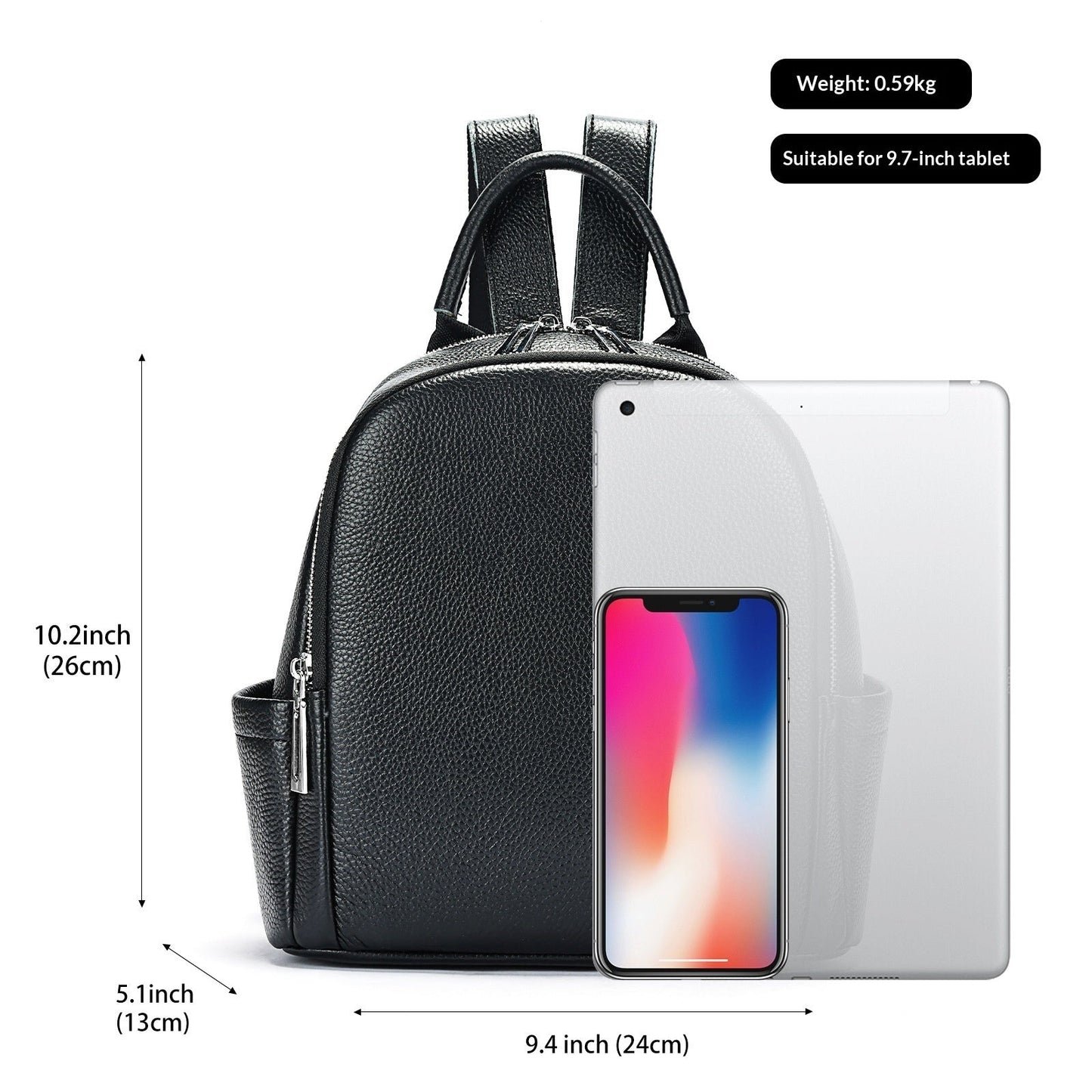 Women's Simple Versatile High-Capacity Fashionable Backpack