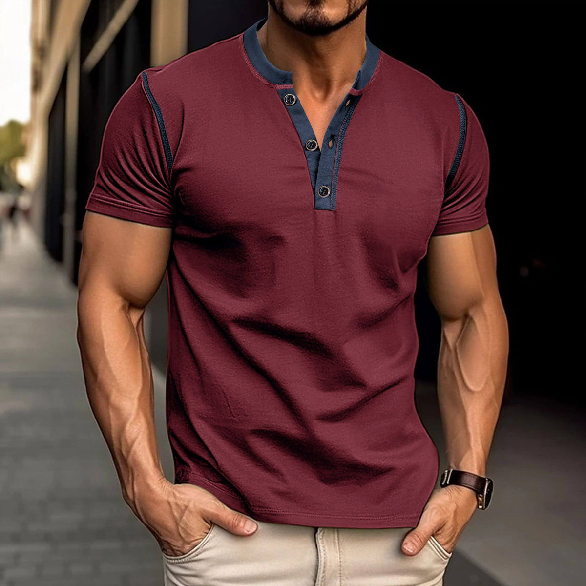 Mens Summer Polo Shirt for men