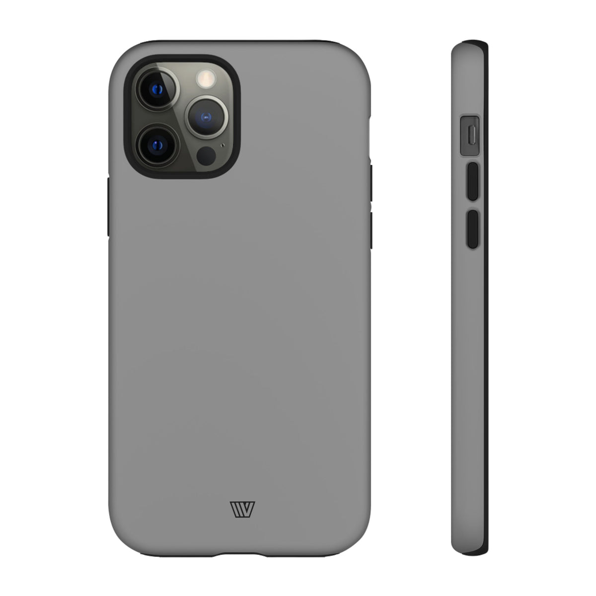 GRIS LISO | Funda Resistente para Teléfono