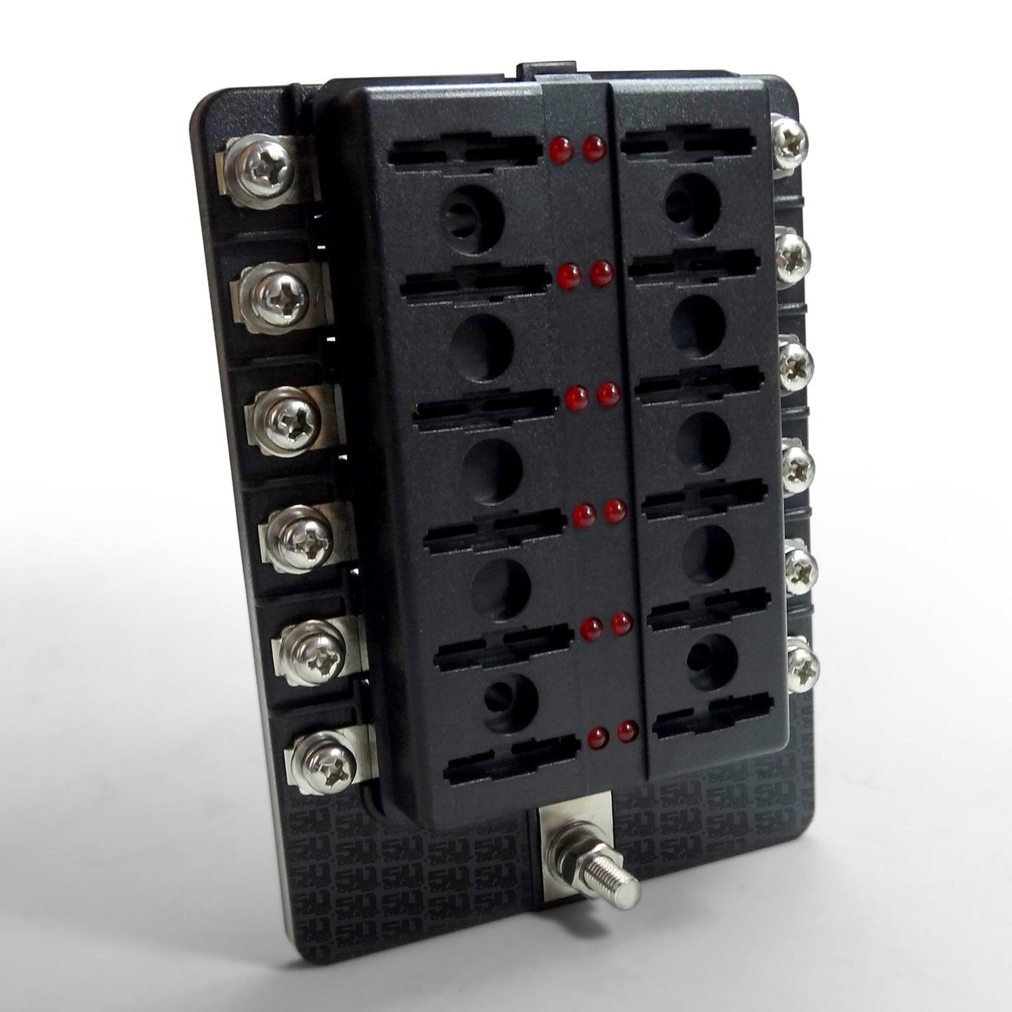 12 Way Standard LED Circuit Screw Fuse Block