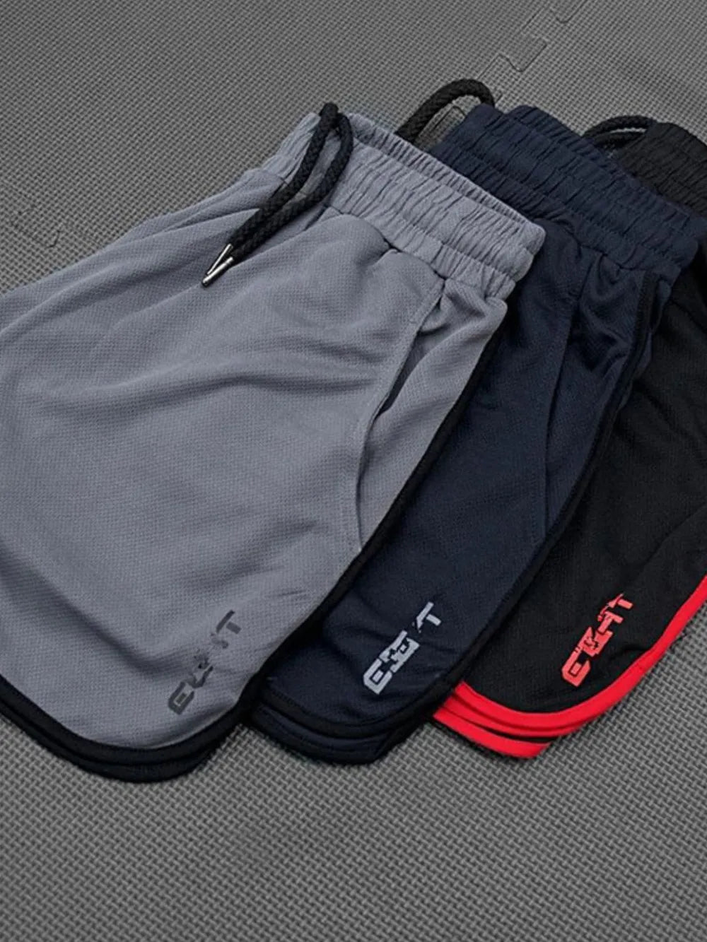 Pantalones cortos de hombre con cordón y bolsillos
