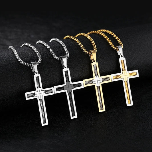 Cross Men's Necklace