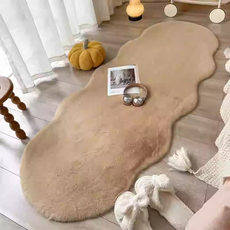 Bedroom Rug Living Room Bay Window Mat, Coffee Table Red Rug
