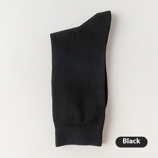 Men's Mid-calf Pure Cotton Business Socks