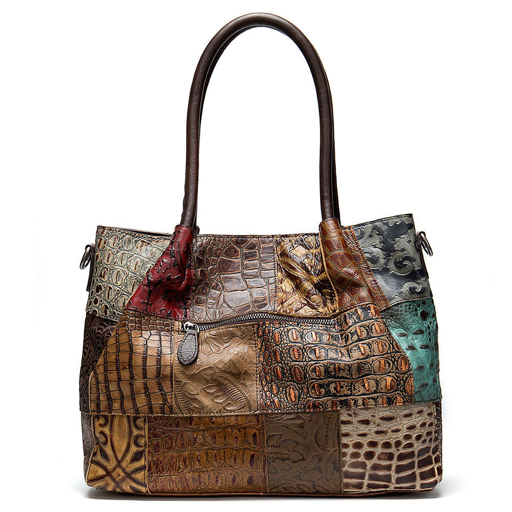 Women's Patchwork Travel Bag